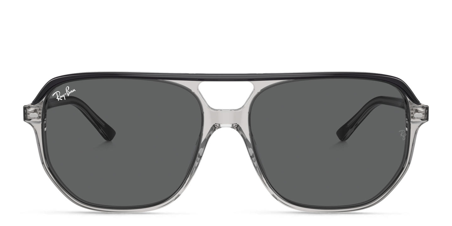 Ray-Ban Unisex Irregular Sunglasses in Grey – Product Photo 0
