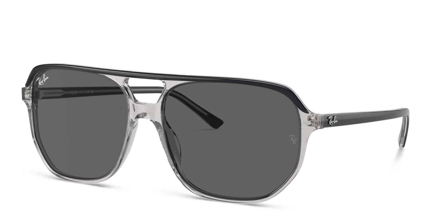 Ray-Ban Bill One Unisex Irregular Sunglasses in Grey – Product Photo 1