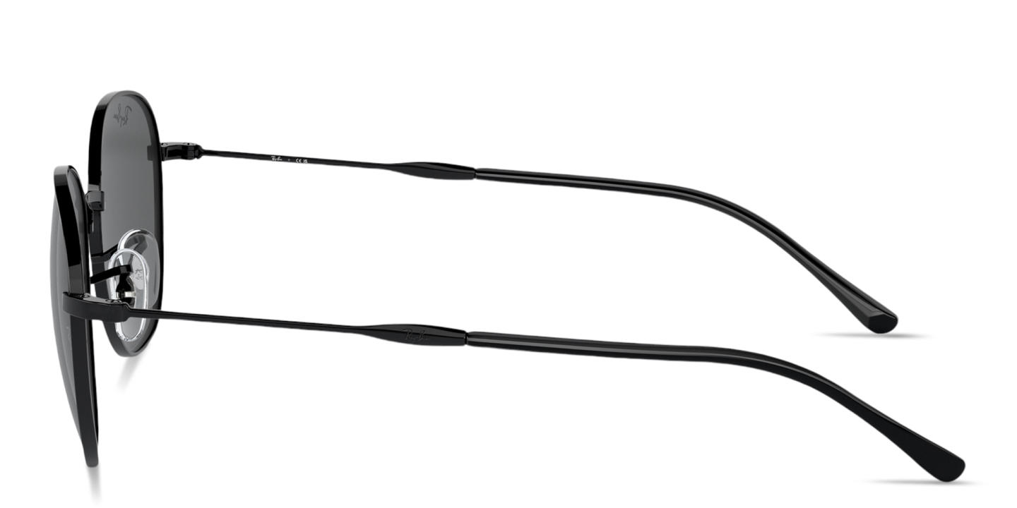 Ray-Ban Logo-Engraved Unisex Panthos Sunglasses in Black – Product Photo 2