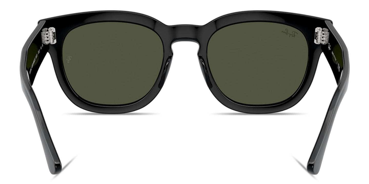 Shop Ray-Ban Mega Hawkeye Unisex Square Sunglasses in Black online.
