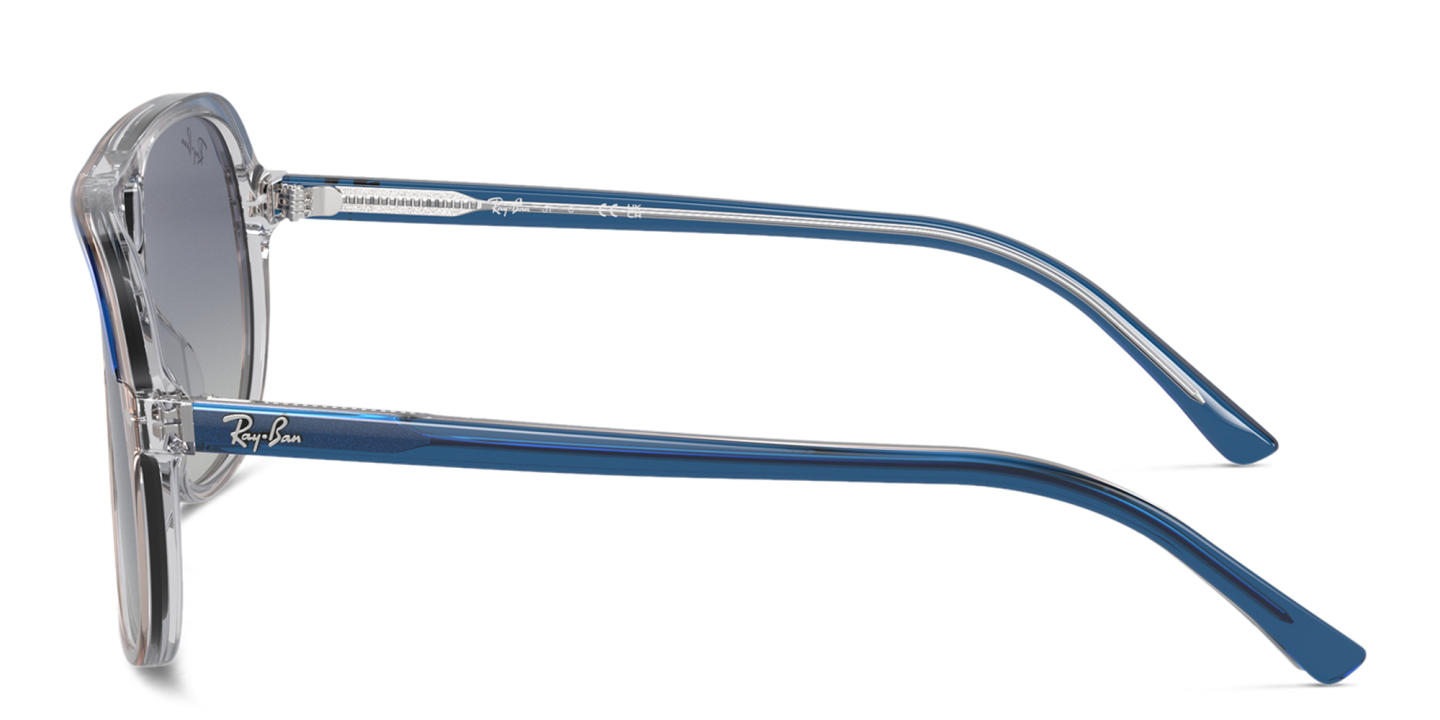 Ray-Ban Junior Kids Square Sunglasses in Blue – Product Photo 2