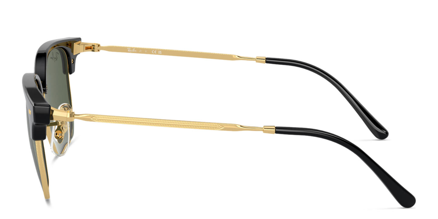 Ray-Ban Junior New Clubmaster Kids Irregular Sunglasses in Black – Product Photo 2