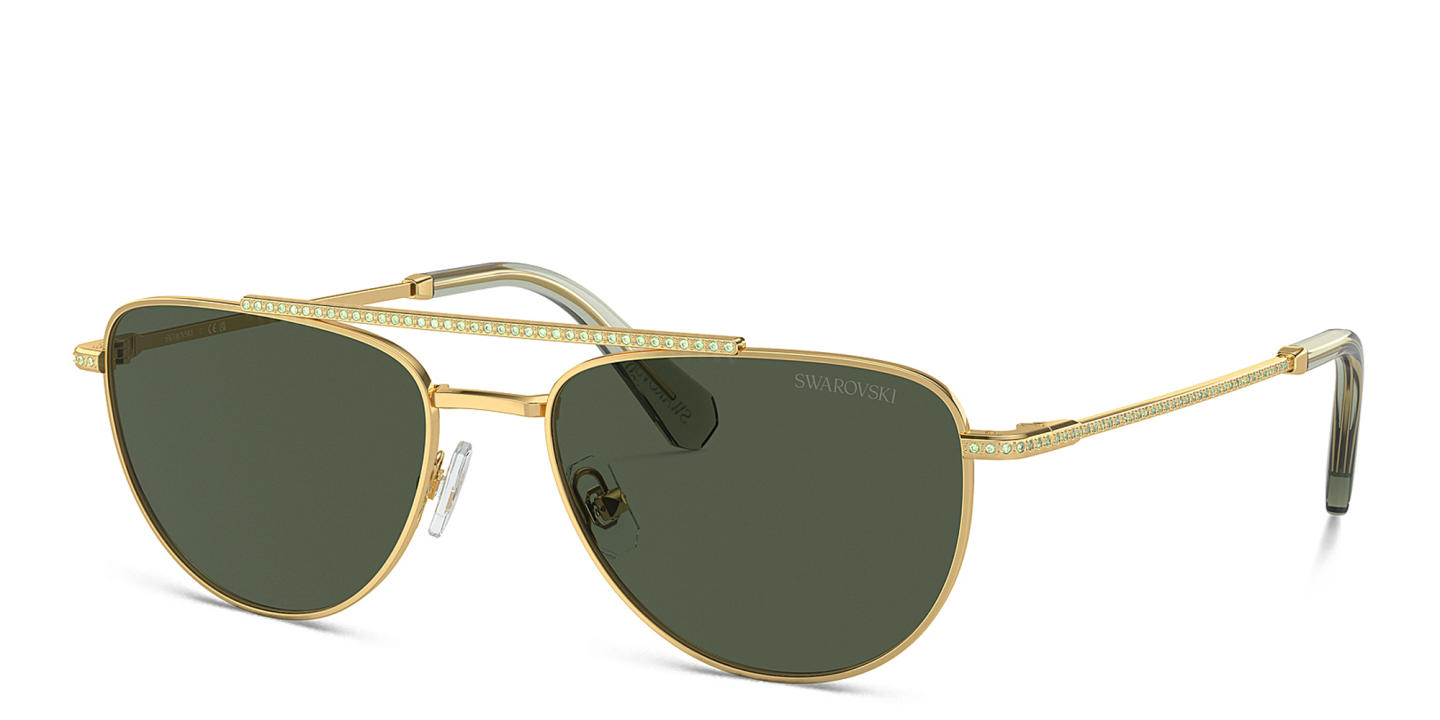 Swarovski Crystal in Gold – Product Photo 1