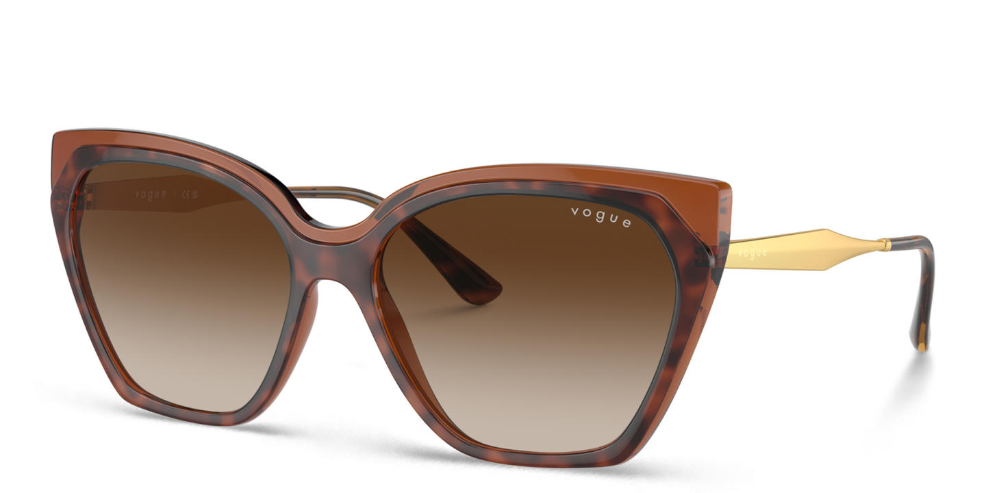 Vogue Eyewear Cat-Eye Sunglasses in Brown – Product Photo 1