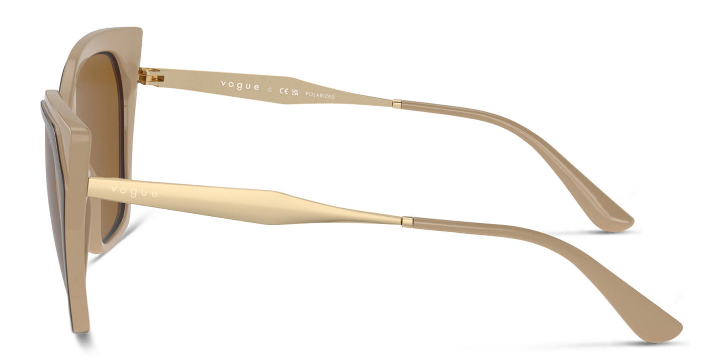 Vogue Eyewear Cat-Eye Sunglasses in Brown – Product Photo 2