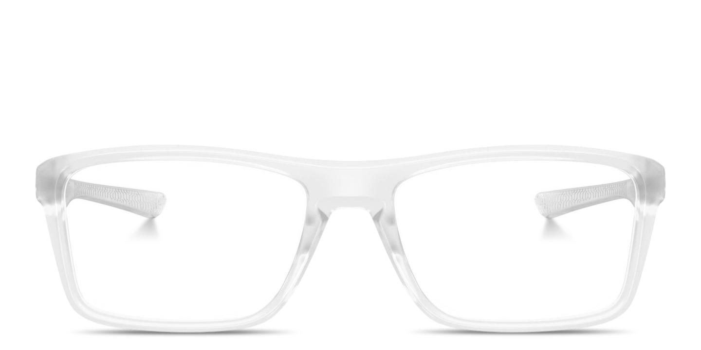 Shop Oakley Rafter Rectangle Eyeglasses in Matte Clear online.