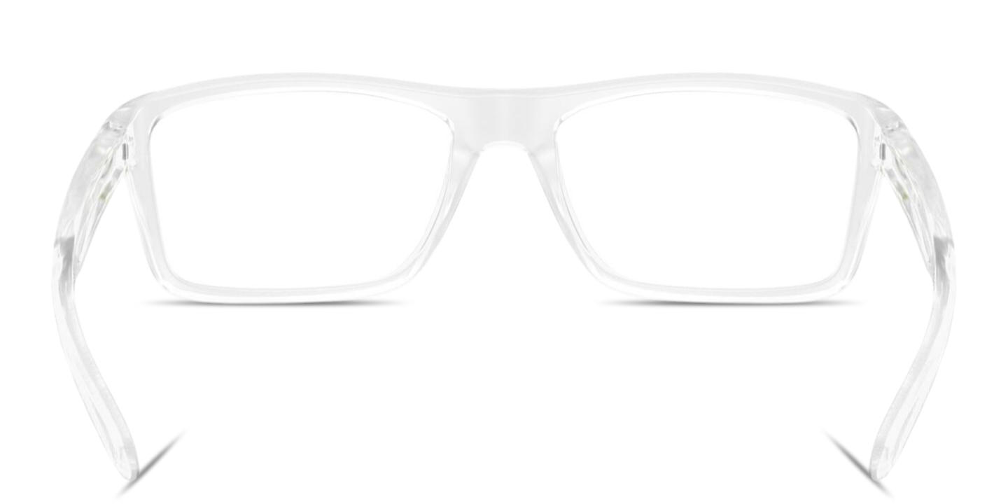 Shop Oakley Rafter Rectangle Eyeglasses in Matte Clear online.