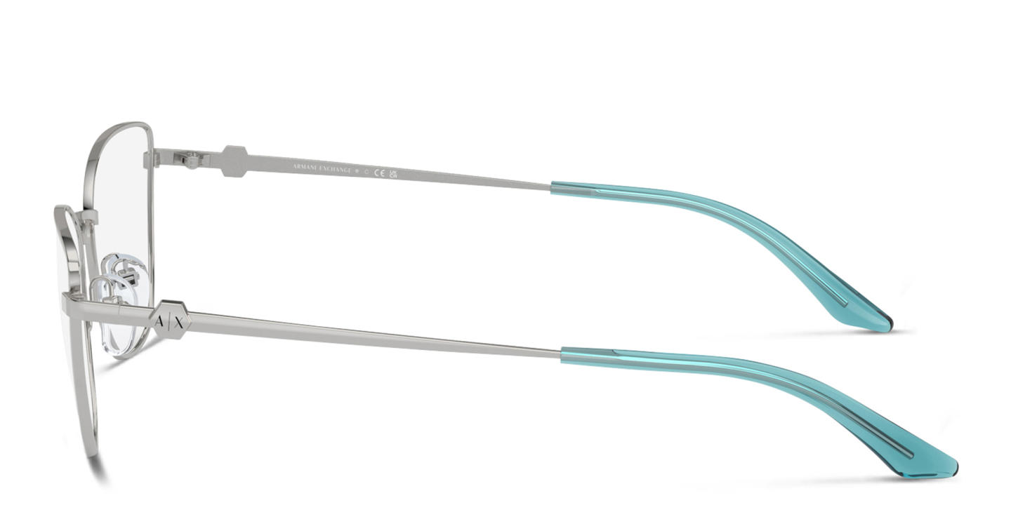 نظارات طبية كات آي من أرماني إكستشينج بلون فضي - صورة المنتج 2