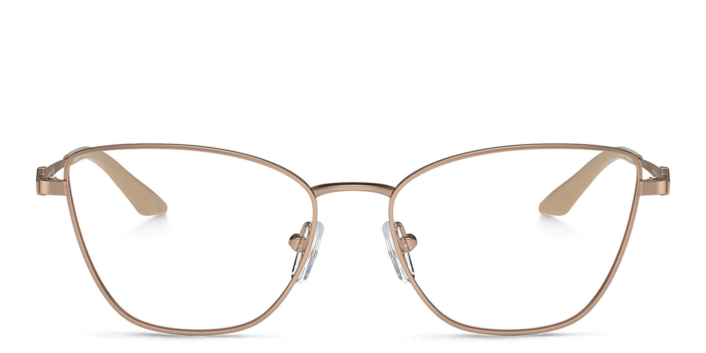 Armani Exchange Logo Cat-Eye Eyeglasses in Rose Gold – Product Photo 0