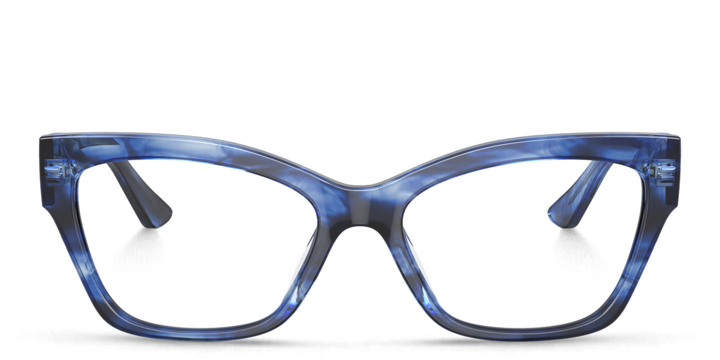 Shop Vogue Eyewear Cat-Eye Eyeglasses in Blue online.