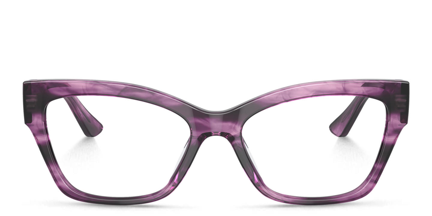 Shop Vogue Eyewear Cat-Eye Eyeglasses in Purple online.