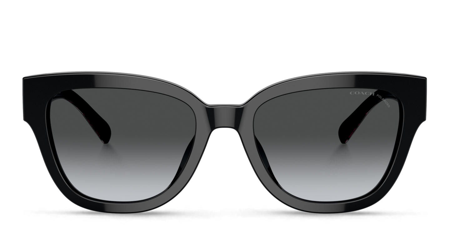 Coach Logo Signature Butterfly Sunglasses in Black – Product Photo 0