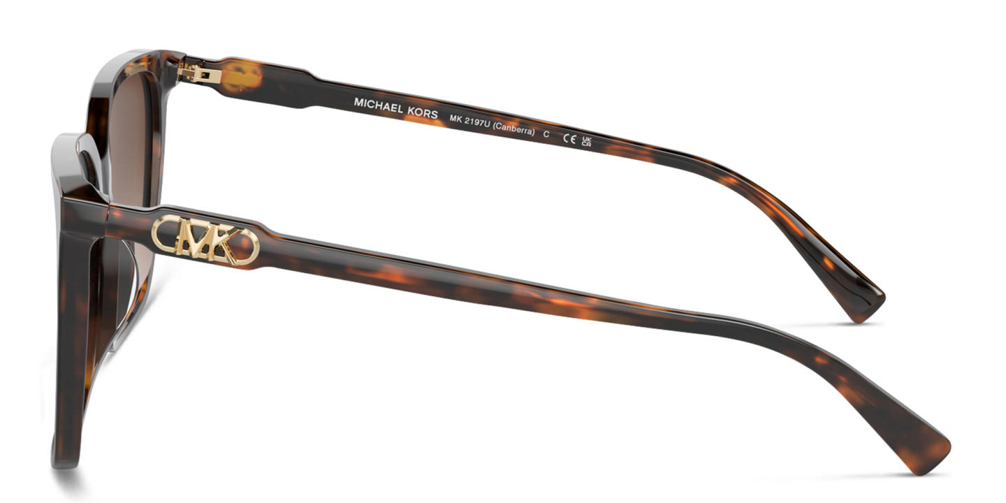 Michael Kors Square Sunglasses in Tortoise – Product Photo 2