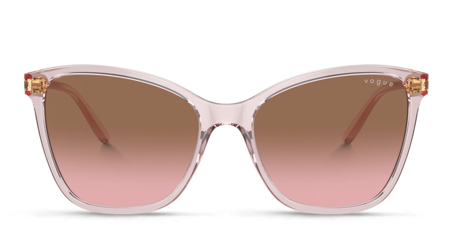 Vogue Eyewear Logo-Print Cat-Eye Sunglasses in Pink – Product Photo 0