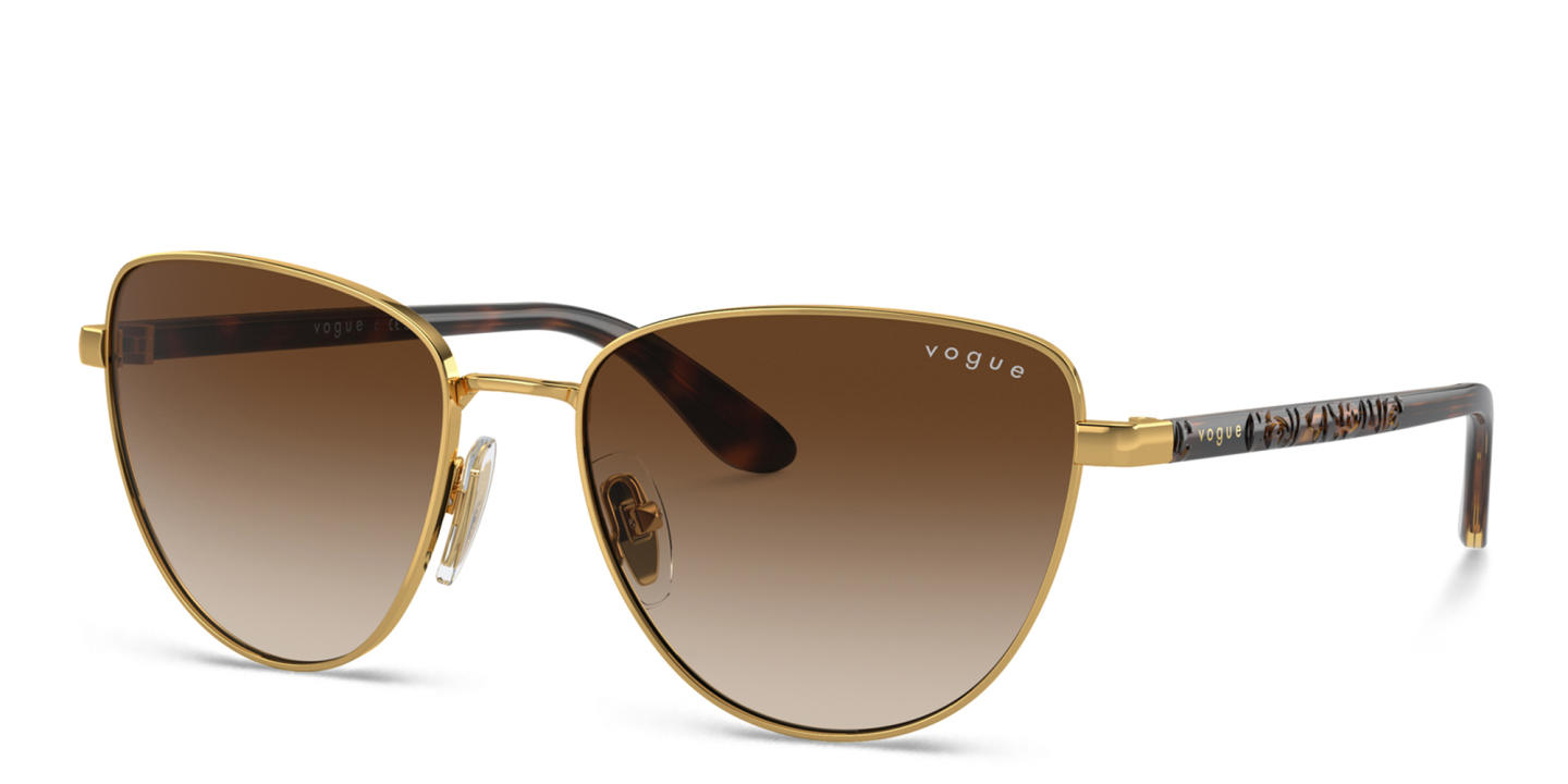 Vogue Eyewear Logo Signature Cat in Gold – Product Photo 1