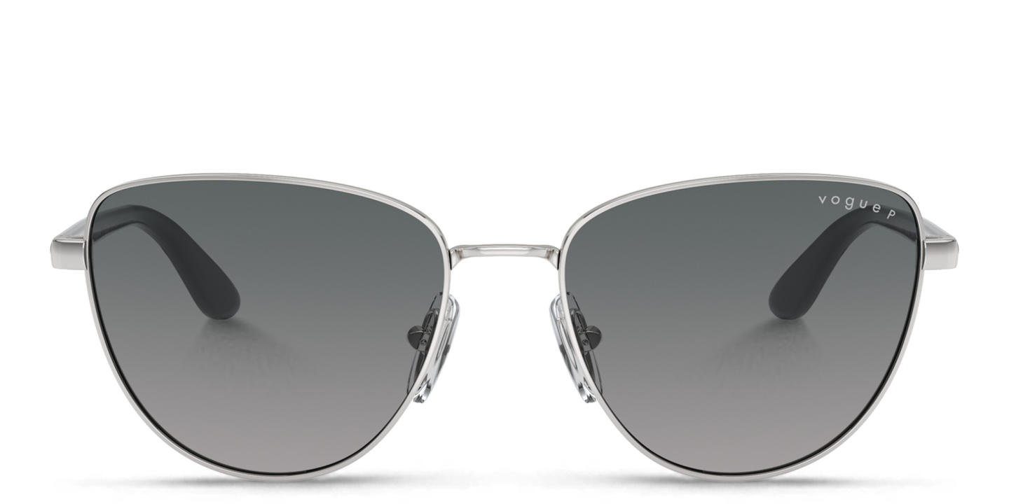 Vogue Eyewear Cat-Eye Sunglasses in Silver – Product Photo 0