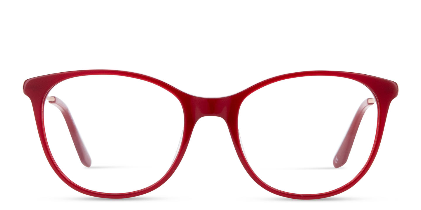 TRICE Logo Cat-Eye Eyeglasses in Red – Product Photo 0