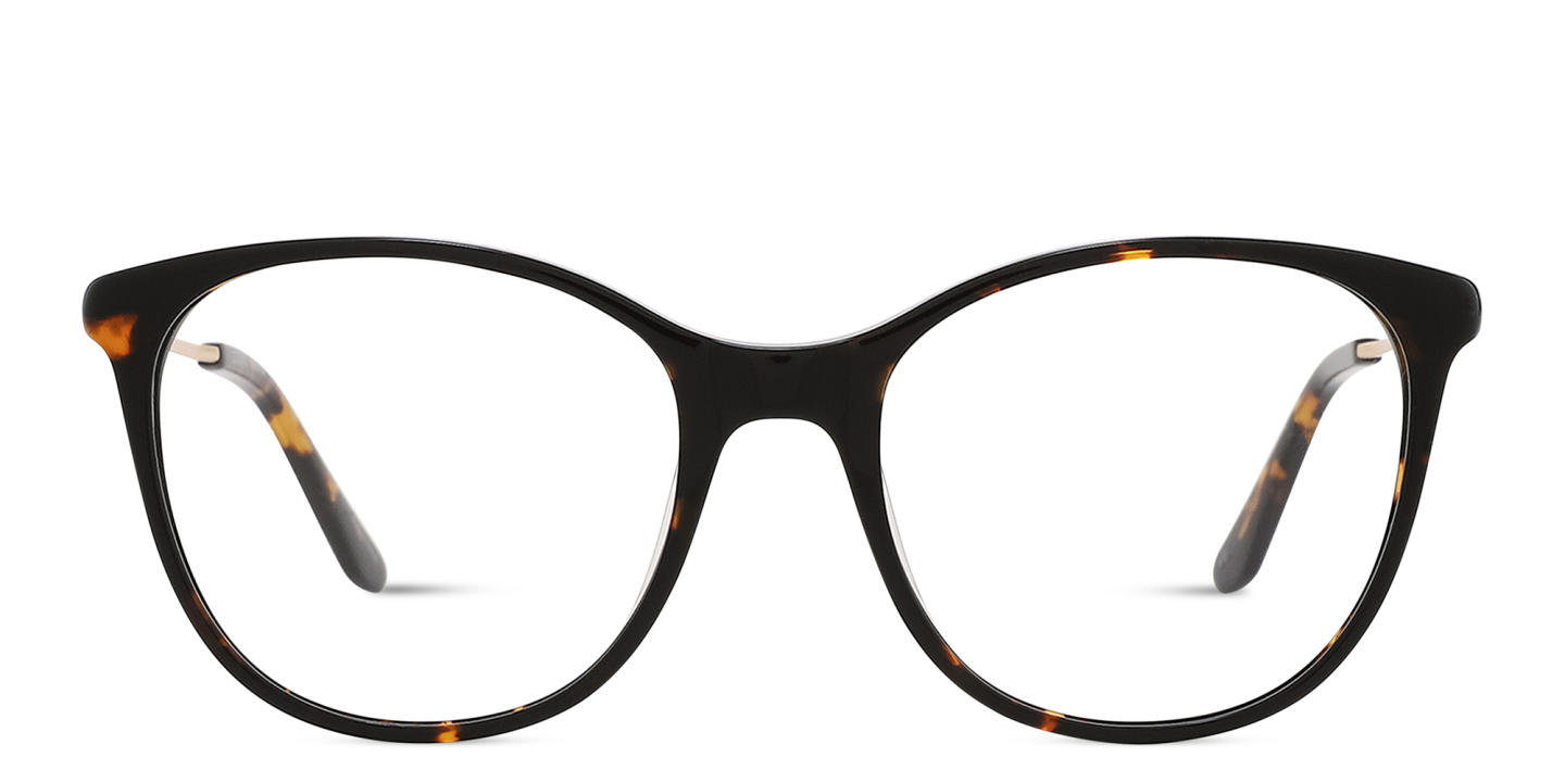 TRICE Logo Cat-Eye Eyeglasses in Havana – Product Photo 0