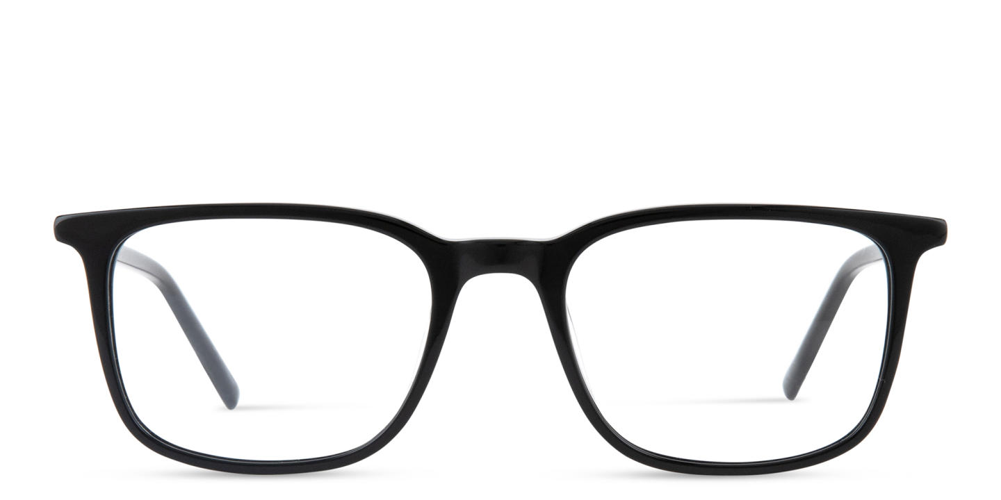 Shop TRICE Logo Unisex Square Eyeglasses in Black online.