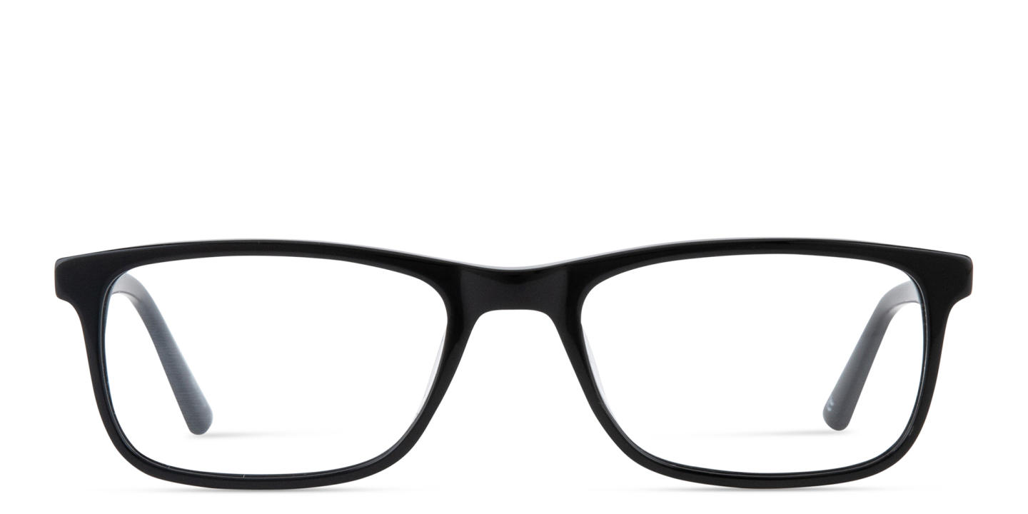 Shop TRICE Logo Rectangle Eyeglasses in Black online.