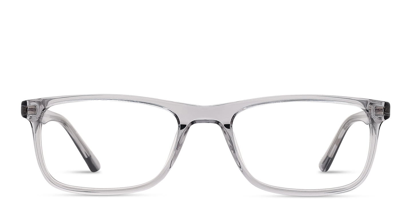 Shop TRICE Logo Rectangle Eyeglasses in Grey online.