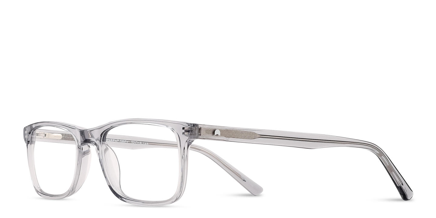 Shop TRICE Logo Rectangle Eyeglasses in Grey online.