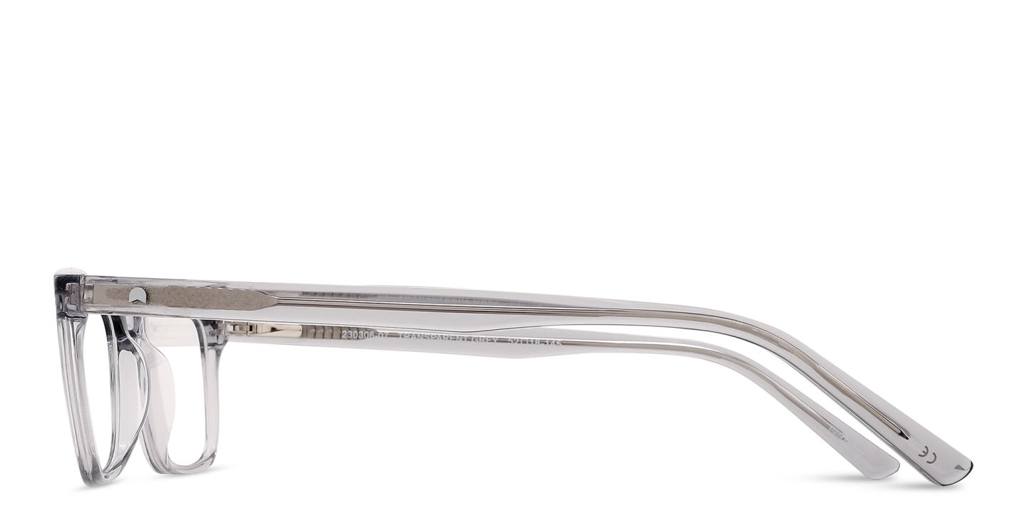 Shop TRICE Logo Rectangle Eyeglasses in Grey online.