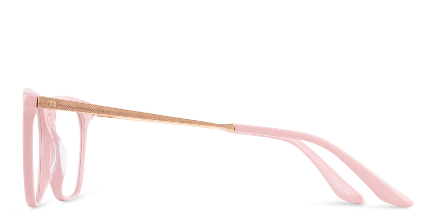 TRICE Logo Cat-Eye Eyeglasses in Pink – Product Photo 2