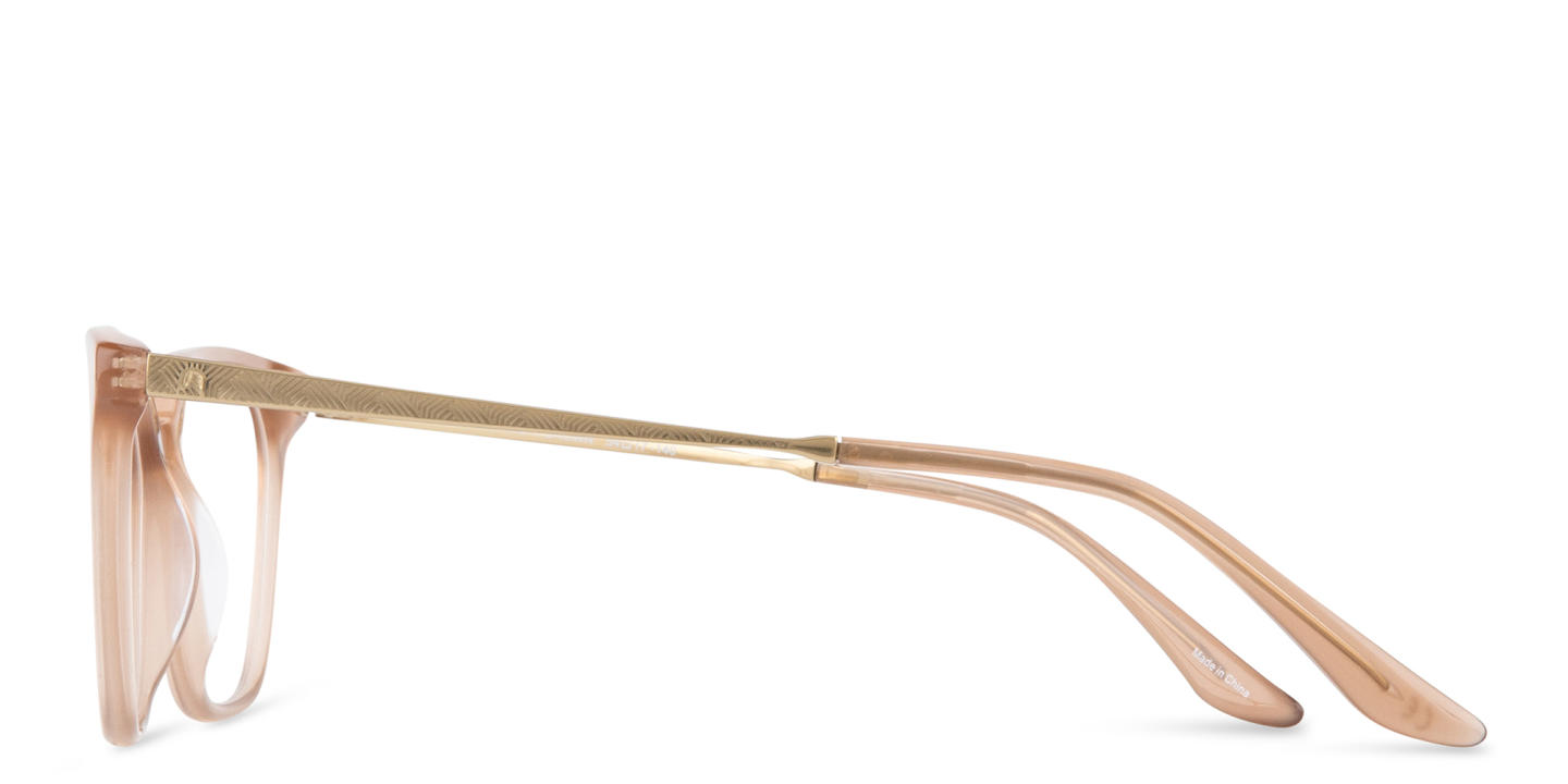 TRICE Logo Cat-Eye Eyeglasses in Brown – Product Photo 2