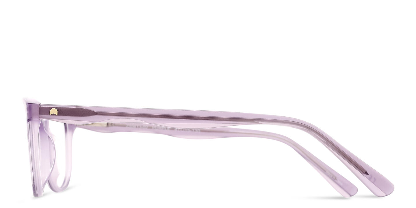 TRICE Logo Kids Cat-Eye Eyeglasses in Purple – Product Photo 2