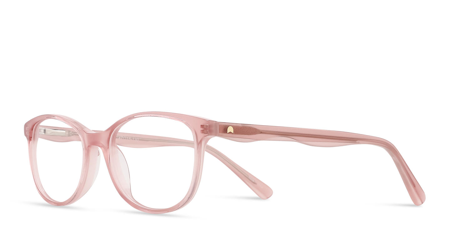 TRICE Logo Kids Cat-Eye Eyeglasses in Nude – Product Photo 1