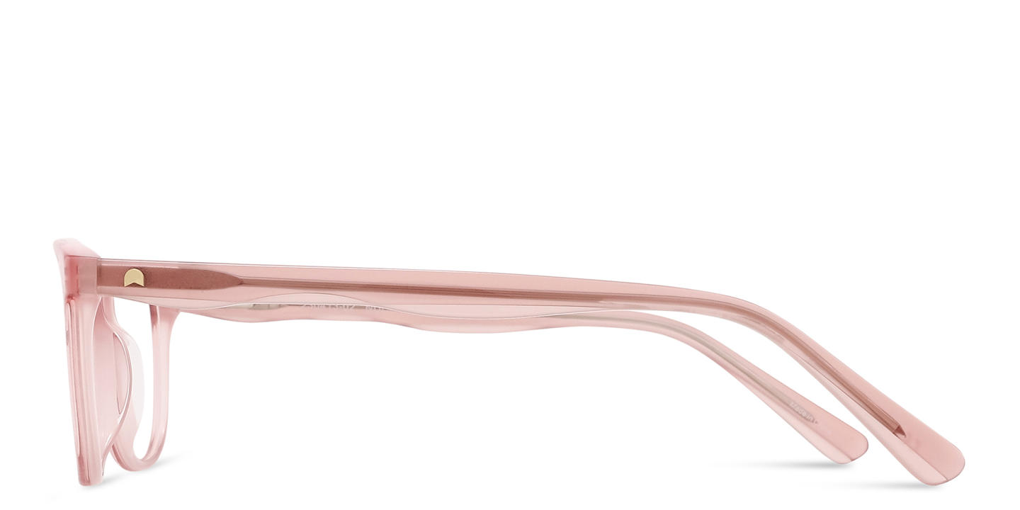 TRICE Logo Kids Cat-Eye Eyeglasses in Nude – Product Photo 2