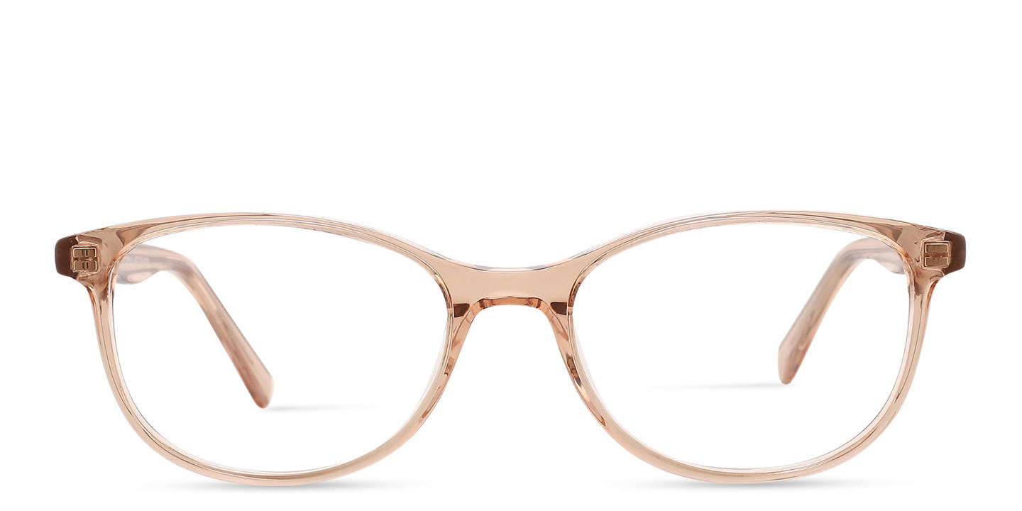 TRICE Logo Kids Cat-Eye Eyeglasses in Beige – Product Photo 0