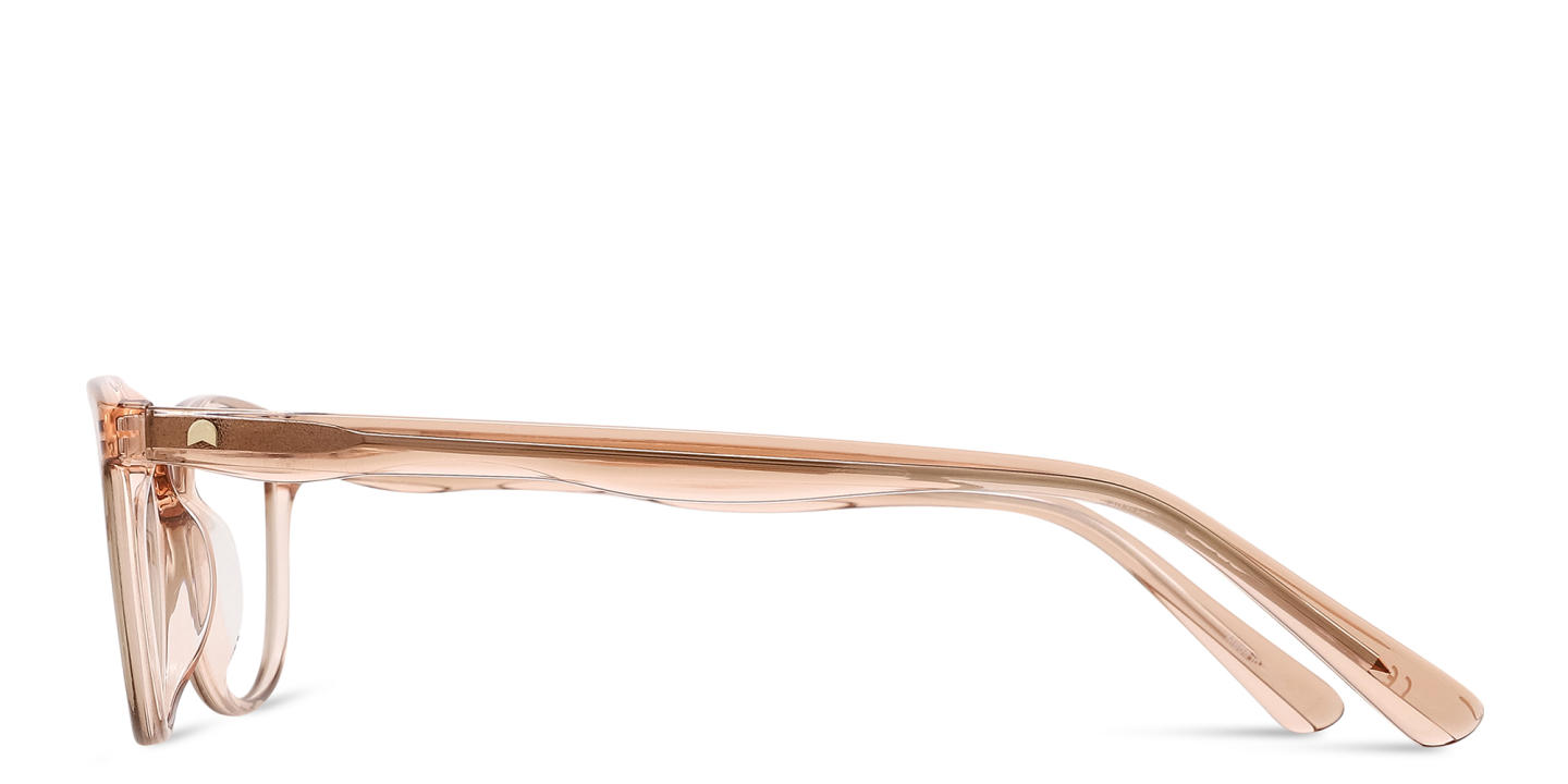 TRICE Logo Kids Cat-Eye Eyeglasses in Beige – Product Photo 2