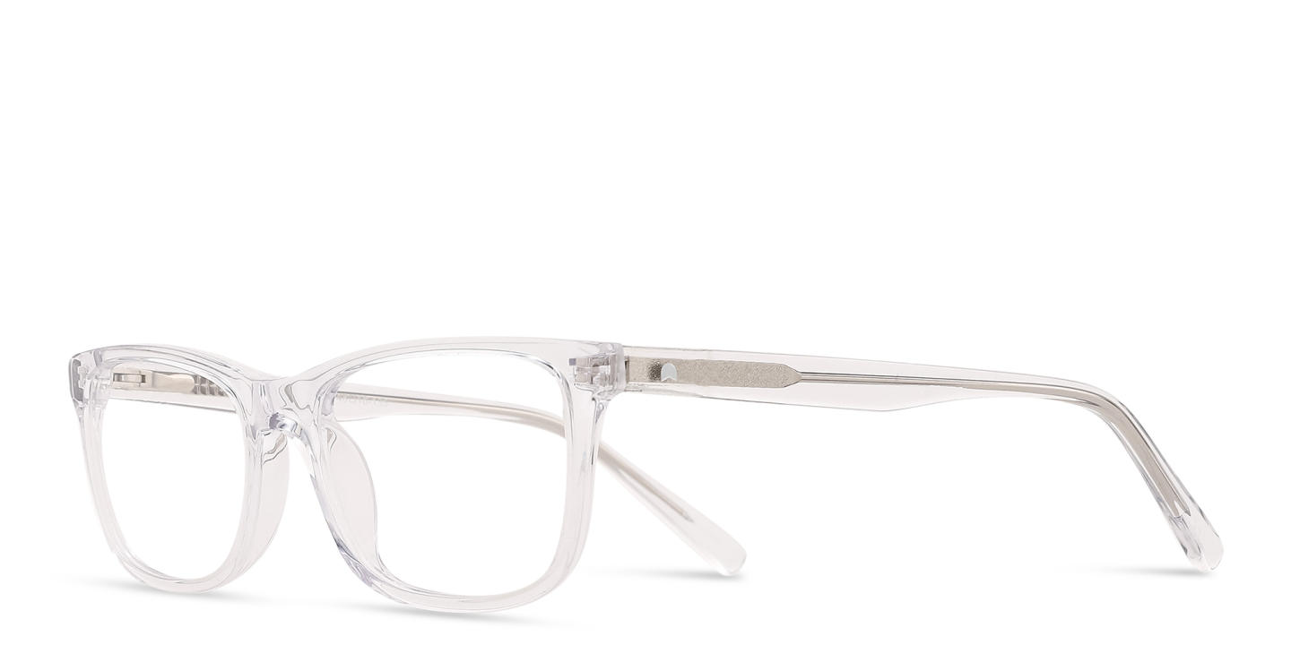 TRICE Logo Kids Rectangle Eyeglasses in Clear – Product Photo 1