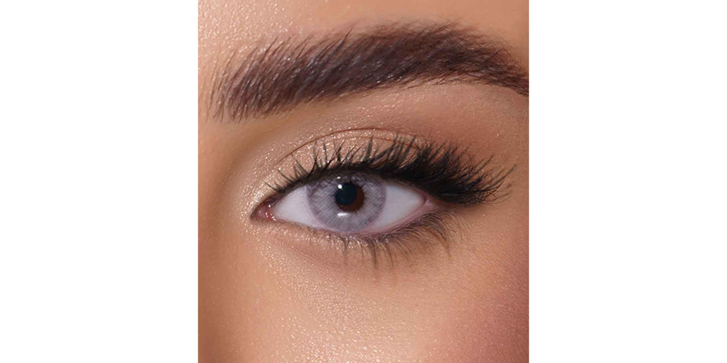 AFLE 1-Day Color Contact Lenses - Snow in Snow – Product Photo 3