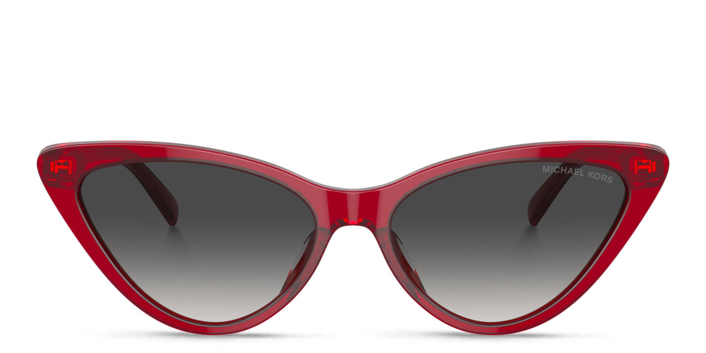 Michael Kors Harbour Island Cat-Eye Sunglasses in Red – Product Photo 0