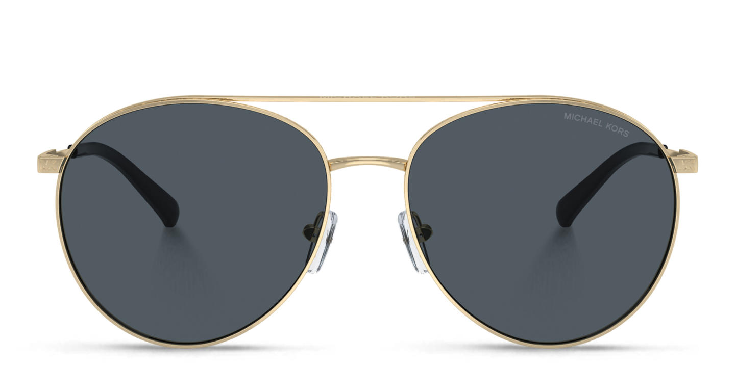 Michael Kors Arches Pilot Sunglasses in Gold – Product Photo 0