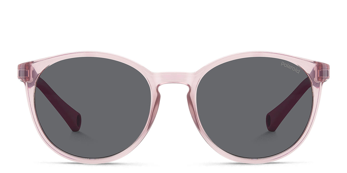 Polaroid Kids Logo Kids Round Sunglasses in Pink – Product Photo 0
