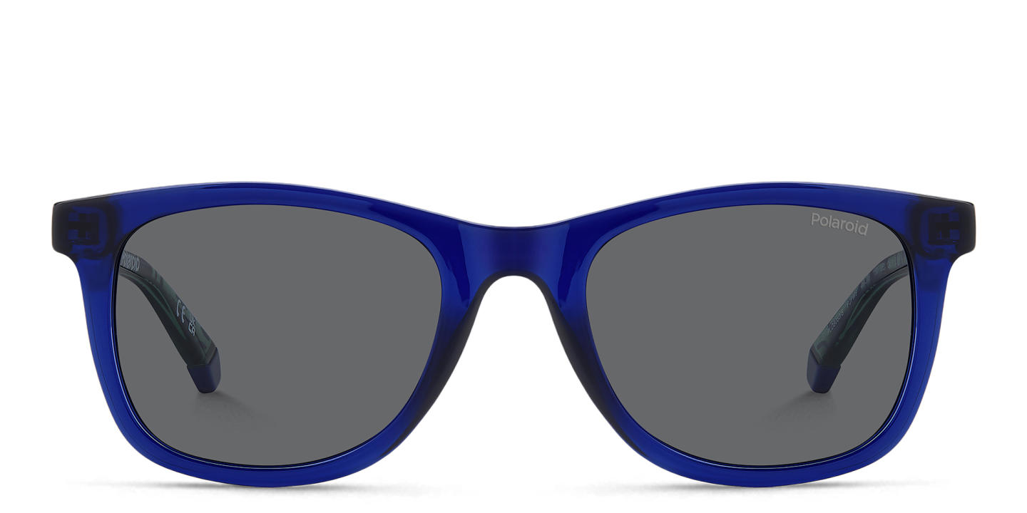Polaroid Kids Logo Kids Square Sunglasses in Blue – Product Photo 0