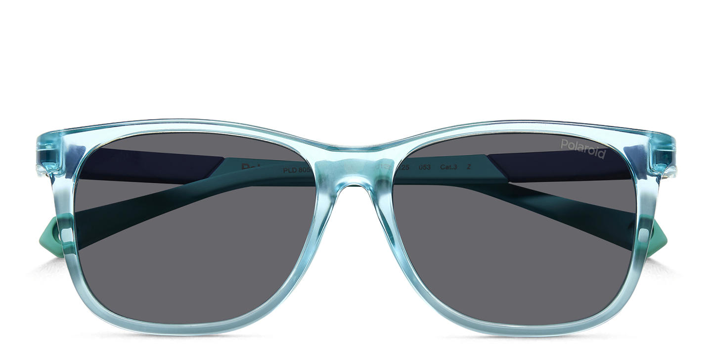 Polaroid Kids Logo Kids Square Sunglasses in Blue – Product Photo 2