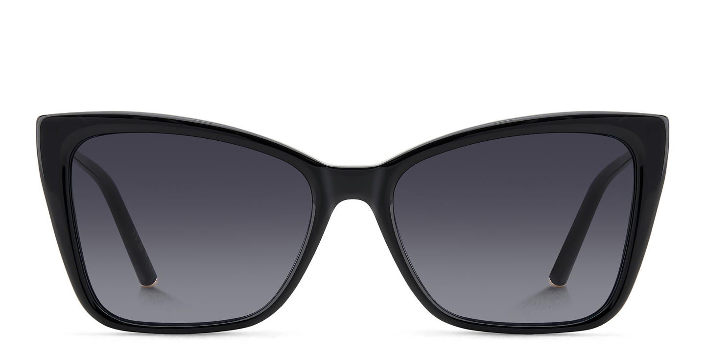 Carolina Herrera Rhinestone-Embellished Cat-Eye Sunglasses in Black – Product Photo 0