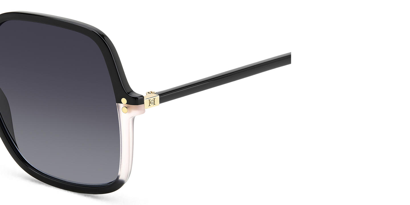 Carolina Herrera Logo Oversized Square Sunglasses in Black – Product Photo 2
