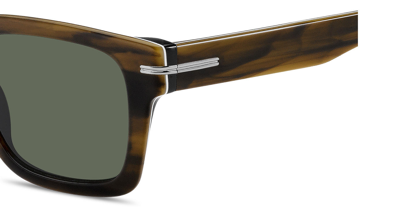 Hugo Boss Rectangle Sunglasses in Brown – Product Photo 3