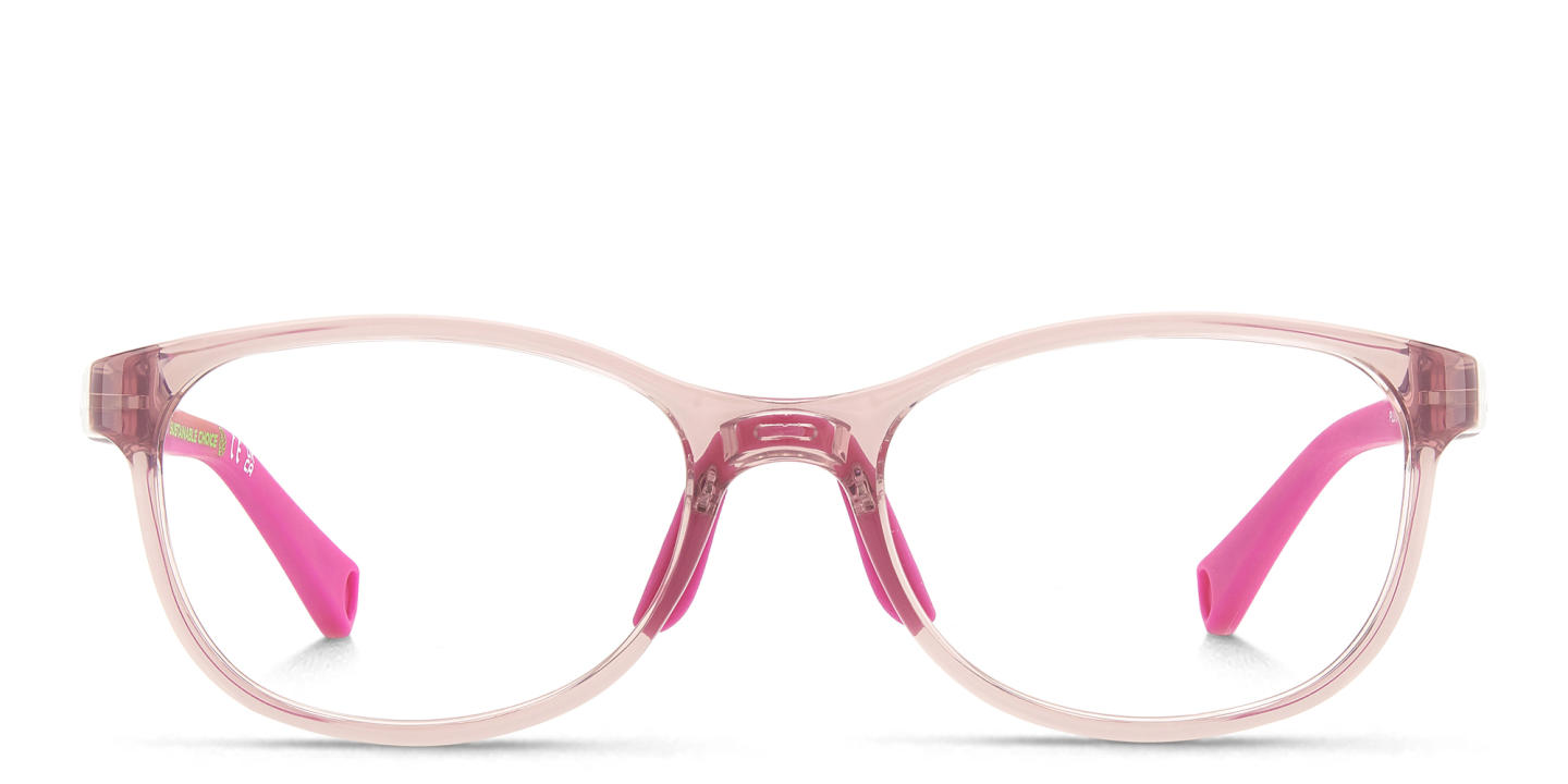Shop Polaroid Kids Logo Kids Rectangle Eyeglasses in Pink online.