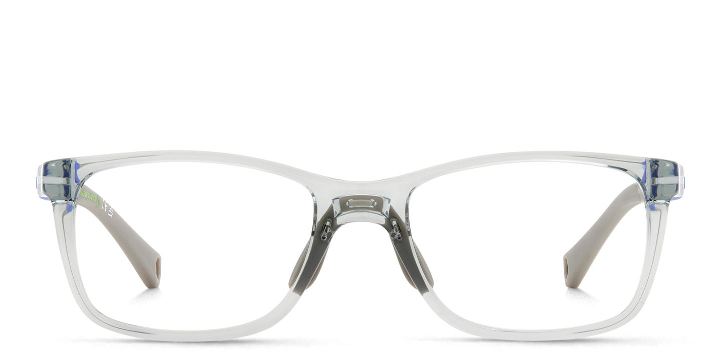 Shop Polaroid Kids Logo Kids Rectangle Eyeglasses in Grey online.