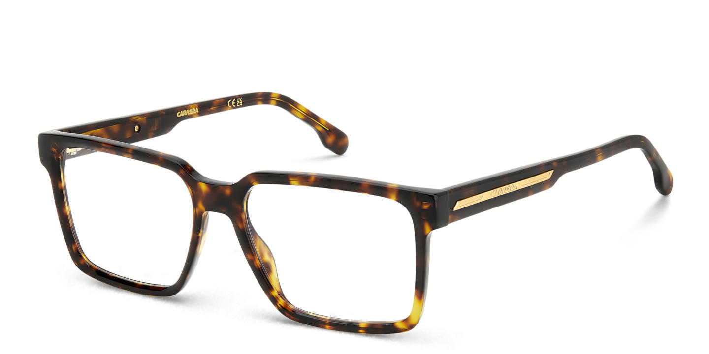 Shop Carrera Victory 'C'04 Rectangle Eyeglasses in Havana online.