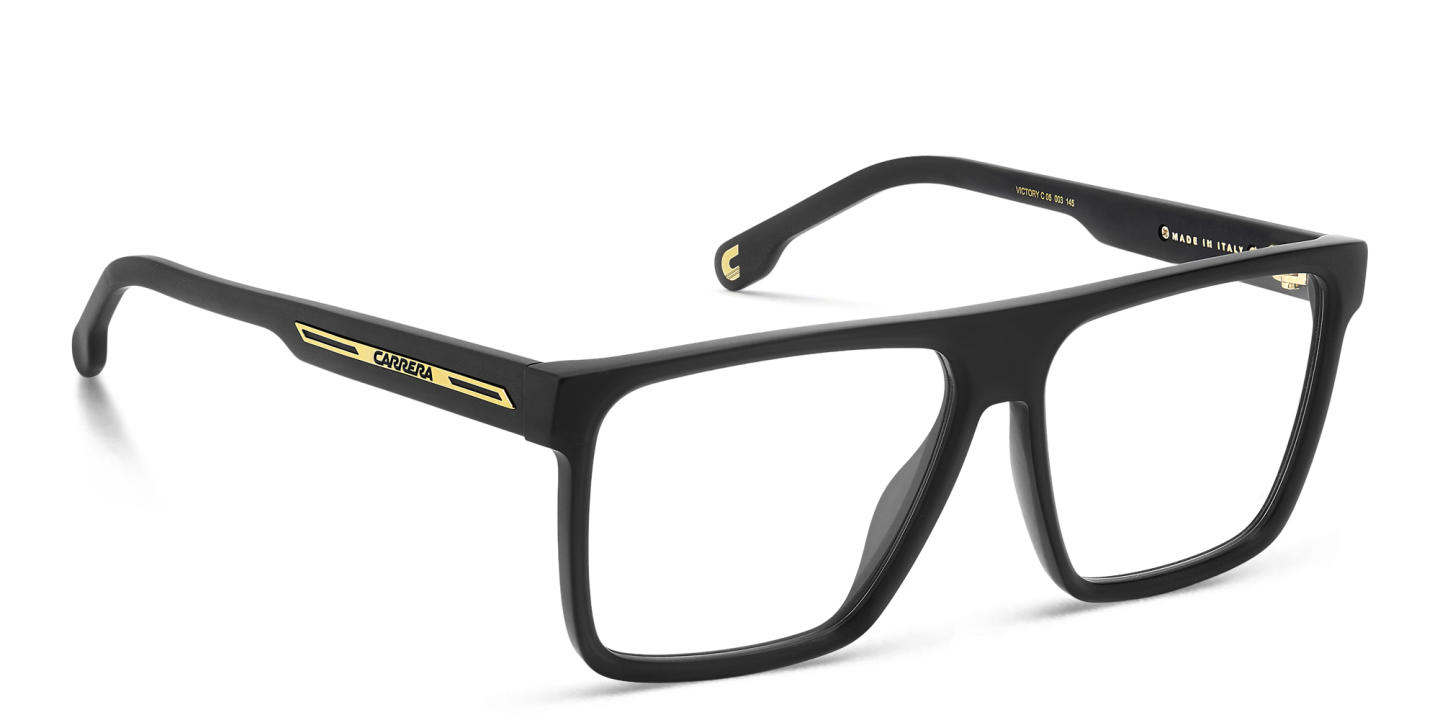Shop Carrera Victory 'C'05 Rectangle Eyeglasses in Black online.