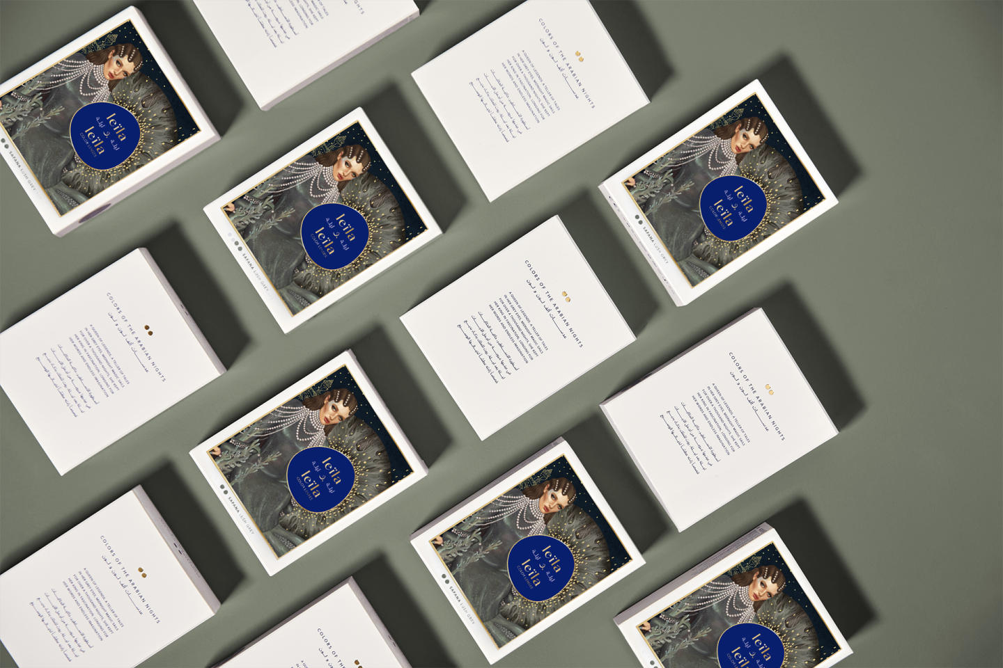 LEILA & LEILA Monthly Color Contact Lenses - Safana Lush Grey in Safana Lush Grey – Product Photo 3