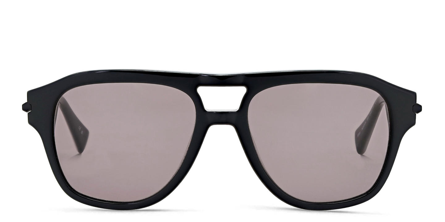 ALL SAINTS Logo Aviator Sunglasses in Black – Product Photo 0